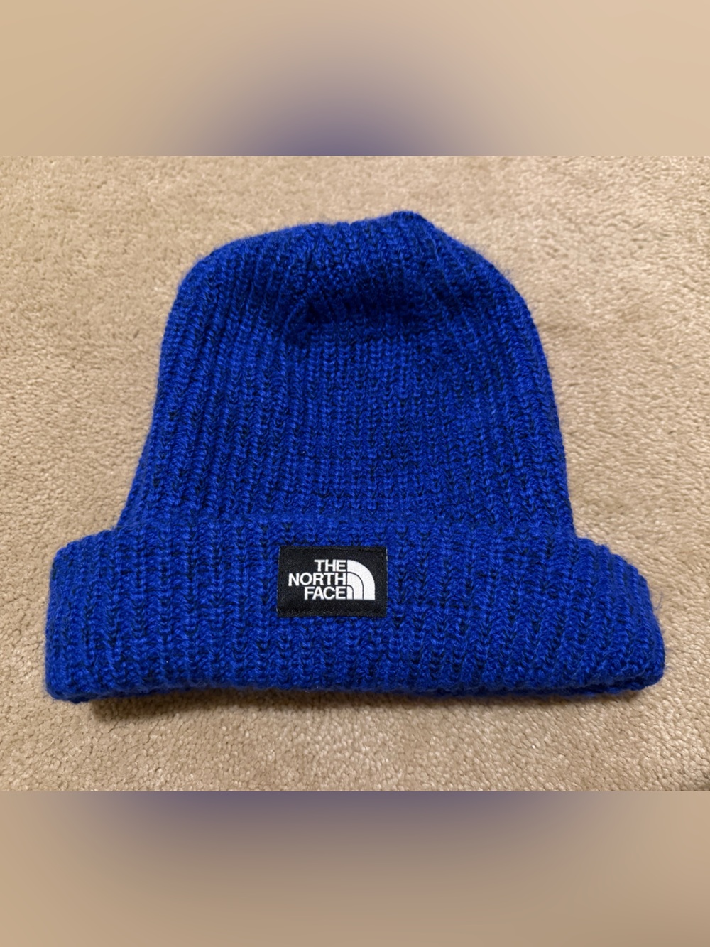 The North Face Kids Cuffed Knit Beanie - Bright Blue